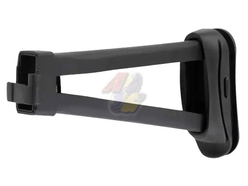 [FCW-VFCAKBK] FCW VFC AK GBB Triangle Stock with Cushion Butt Black Pad Set