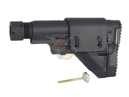[EC-MP1044-BK] E&C G28 Style Retractable Stock with Tube (BK)