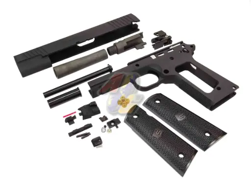 [NOVA-TM-GMK-036-BK] Nova CNC Aluminum SA2 Type Kit for Tokyo Marui 1911 Sereis GBB (Special Limited)