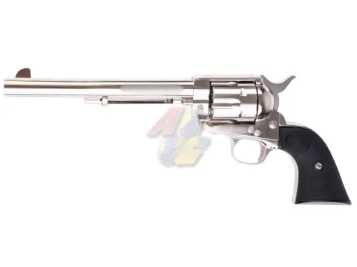 [TN-GP-011747] Tanaka Colt SAA 2nd Generation 7.5 inch Pegasus 2 Gas Revolver ( Nickel Finish )