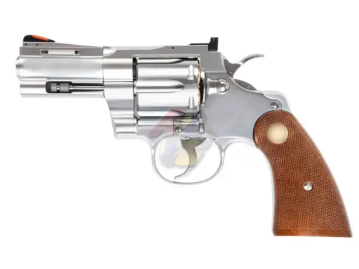 [TN-GP-011921] Tanaka Colt Python 357 R-Model 3 Inch Gas Revolver ( Stainless Finish )
