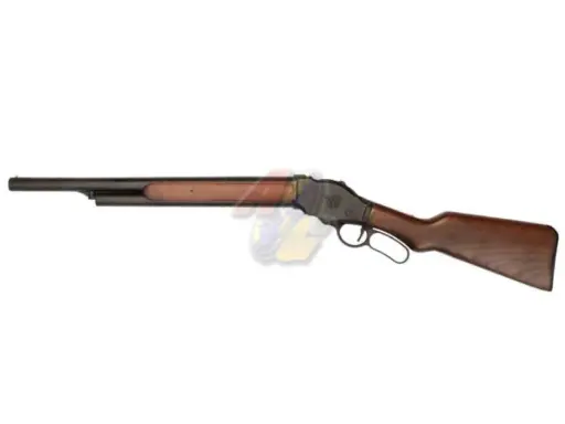 [ST-STGS07L] S&T M1887 Lever Action Shell Ejecting Gas Shotgun (Real Wood)