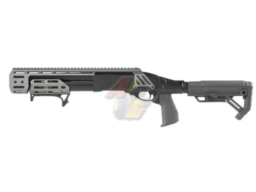 [GE-SG-AT8905GY-CO2] Golden Eagle Alpha Tactical Production A.T.P. DOOMSDAY Co2 Pump Action Shotgun (Grey)
