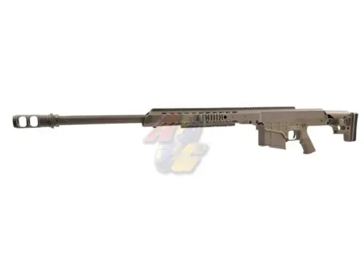 [SW-017S-M98B-MRAD-TAN] Snow Wolf Barrett Licensed M98B MRAD Bolt Action Spring Sniper Rifle (Tan)