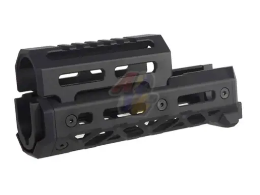 [5KU-404M-BK] 5KU Short KPYK M-Lok Handguard for Tokyo Marui AKM GBB (Black)