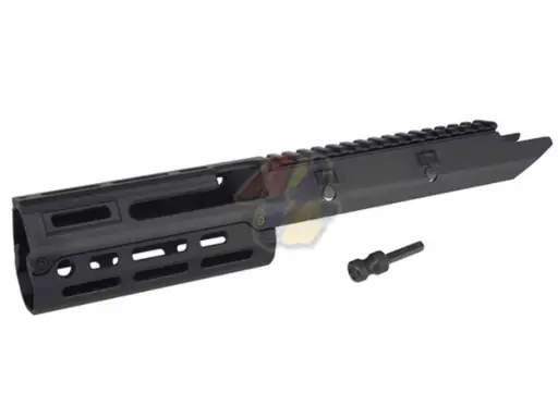 [5KU-403] 5KU M-Lok Rail Handguard with Charging Handle for CYMA MP5 AEG