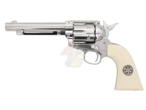 [WG-GP-26324] Umarex SAA Cowboy Police Co2 6mm Airsoft Revolver (Silver) (by WinGun)