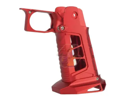 [5KU-GB-591-RD] 5KU CNC Aluminum Grip Type.7 For Tokyo Marui Hi-Capa Series GBB (Red)