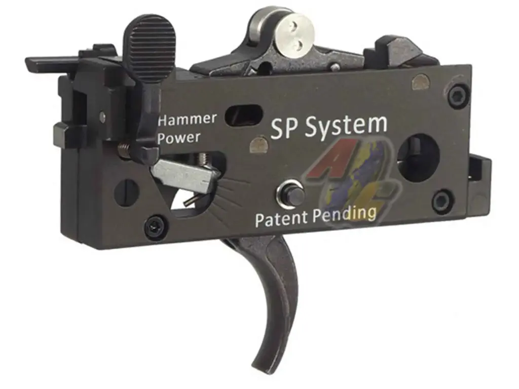 CGS Light Trigger Pull Trigger Box for Tokyo Marui M4 Series GBB (MWS ...