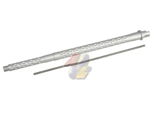 [5KU-93-S] 5KU SR16-E3 16.5 Inch Outer Barrel for M4/ M16 Series AEG (Silver)