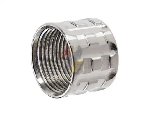 [5KU-GB-451-S] 5KU TP-Pro Knurled Thread Protector ( 14mm-/ Silver )