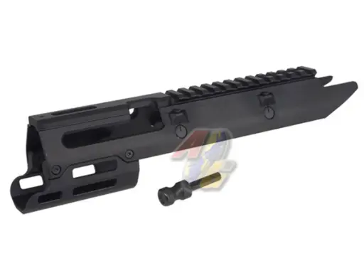 [5KU-392C] 5KU M-Lok Rail Handguard with Charging Handle for MP5K AEG