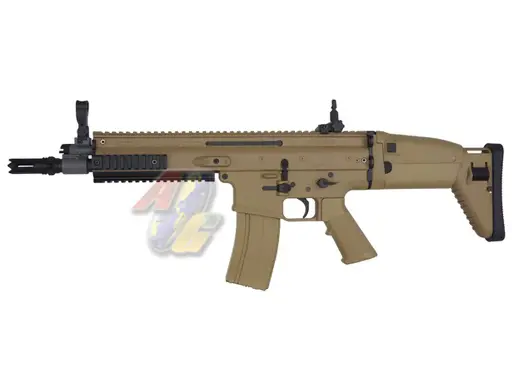 [CYMA-AEG-CM067TN] Cybergun FN Herstal SCAR-L Polymer AEG (TAN) (Licensed) (by Cyma)