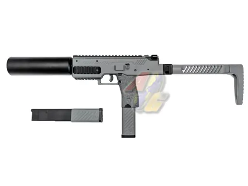 [VS-VGS-01-03X] VORSK VMP-1 GBB with 2 Magazines and Suppressor (Grey)