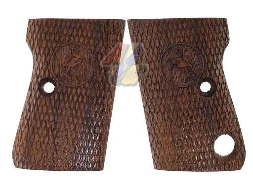 [KPS-GR-CT25TA] KIMPOI SHOP Carved Horse Type Wood Grip for WE CT25 GBB