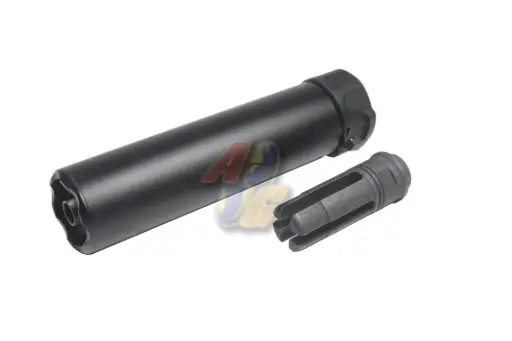 [5KU-244-BK] 5KU SOCOM 556 RC2 Suppressor with Flash Hider (BK/ 14mm-)