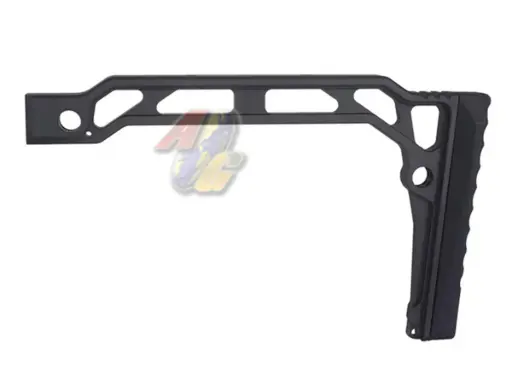 [5KU-362-BK] 5KU SS-8RP Skeleton Stock with Butt Pad (Black)