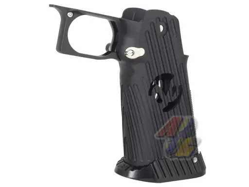 [5KU-GB-588-BK] 5KU CNC Aluminum Grip Type.4 for Tokyo Marui Hi-Capa Series GBB (Black)