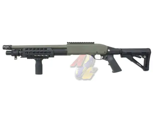 [CYMA-CM366BM] CYMA Benelli M3 KeyMod M-Sock Full Metal Shotgun (OD)