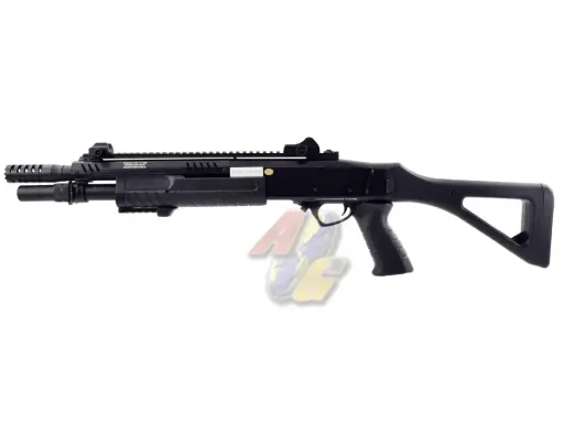[BO-SG-LG3050] BO FABARM STF/12 Compact 11" Gas Pump Action Shotgun (Black)
