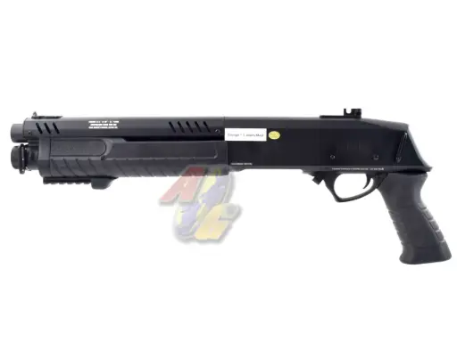 [BO-SG-LG3055] BO FABARM STF/12 Short Initial 11" Gas Pump Action Shotgun (Black)