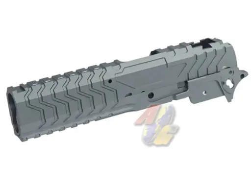 [5KU-GB-572-GY] 5KU CNC Aluminum Matrix Silde and Frame for Tokyo Marui Hi-Capa Series GBB (Grey)