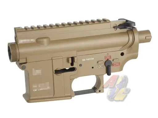 [EC-MP400BDE] E&C 416 AEG Metal Receiver with Laser Marking (Dark Earth)