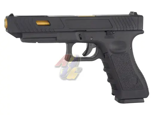 [EC-GP-1202-G] E&C Combat Master G34 GBB Pistol ( Gold Barrel )