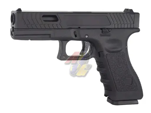 [EC-GP-1104-BK] E&C Combat Master G17 GBB Pistol (Black Barrel)