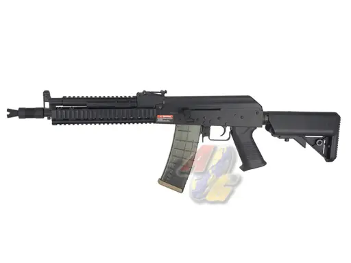 [GE-AEG-6830] Golden Eagle M-Style AK-105 Tactical RAS AEG (BK, ABS)