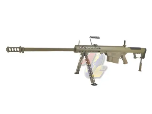 [SW-M107A1-TAN] Snow Wolf BARRETT M107A1 Spring Sniper (Tan)