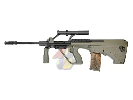 [ARMY-AEG-KU902] Army AUG Military Model AEG with 3x Scope