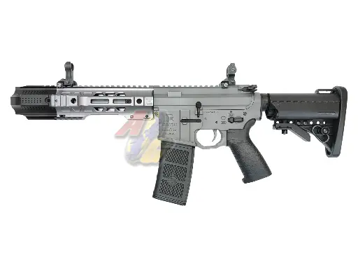 [GP-AEG-EGT006GY] EMG Salient Arms Licensed GRY AR15 CQB AEG with Stubby Stock (Gray) (by G&P)