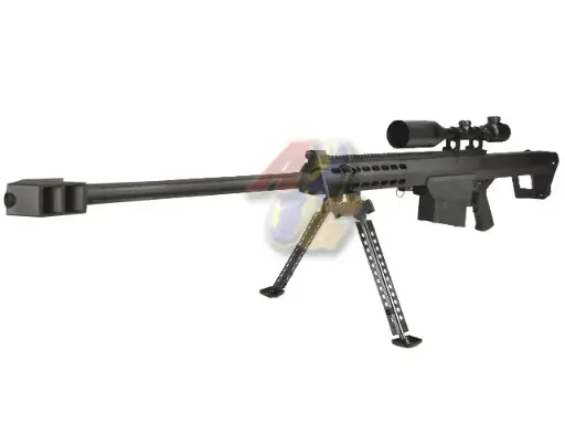 [SW-AEG-02A-BK] Snow Wolf M82A1 Sniper AEG with Rifle Scope (BK)