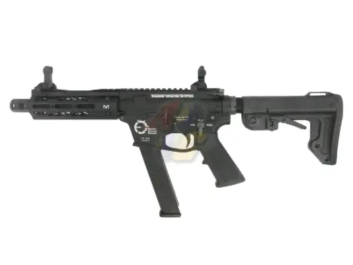 [KA-GBB-23-BK] King Arms TWS 9mm SBR GBB (Black)