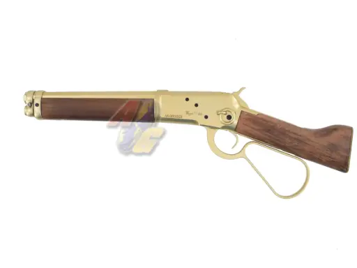 [AK-SG-1873-GD] A&K M1873 Sawed-Off Gas Rifle (Real Wood/ Gold)