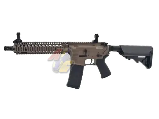 [CYMA-AEG-CM105DDS-DE] EMG Platinum 9.5" Daniel Defense MK18 AEG (FDE) (Licensed by Daniel Defense) (by Cyma)
