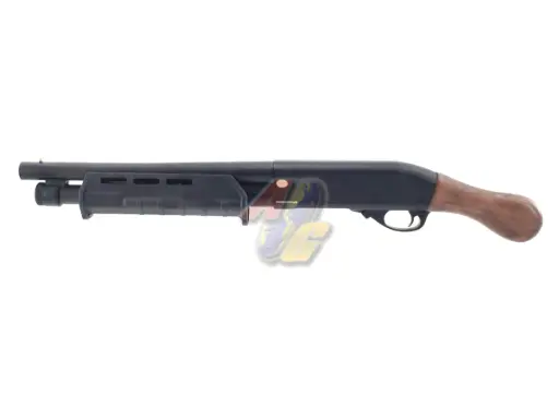 [GE-SG-M8887-RW] Golden Eagle M870 TAC Gas Pump Action Shotgun (Real Wood)