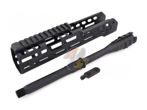 [AA-MCX-13-BK] Airsoft Artisan 10" M-Lok Handguard Set for SIG AIR MCX Virtus AEG (Black)