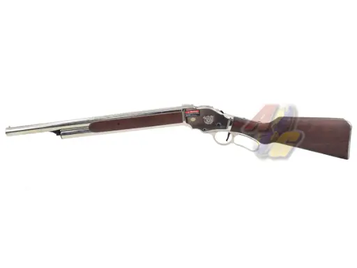 [GE-SG-8703-SV-RW] Golden Eagle M1887 Long Gas Shell Ejecting Shotgun (Silver/ Wood)
