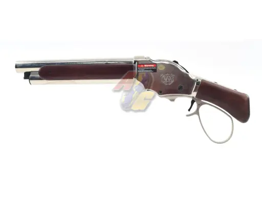 [GE-SG-8701W-SV-RW] Golden Eagle M1887 Compact Gas Shell Ejecting RWL Shotgun (Silver)