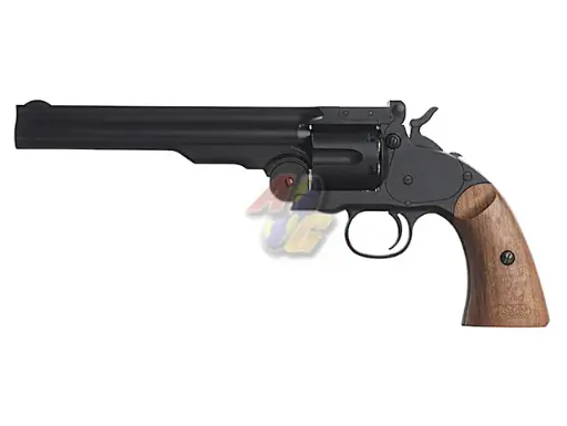 [WG-GP-GB138] GUN HEAVEN 1877 MAJOR 3 6mm Co2 Revolver (Black)