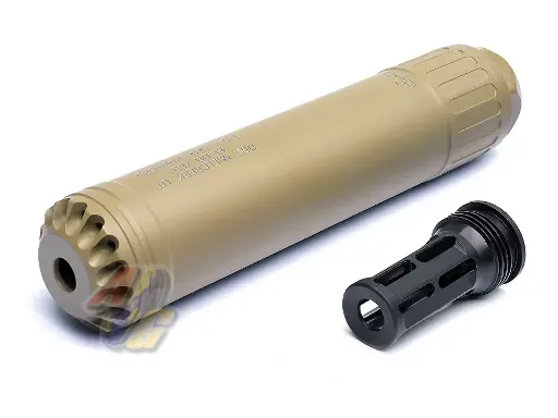 [CR-GM01-0025] Crusader VFC M110A1 Silencer with Flash Hider (14mm-)
