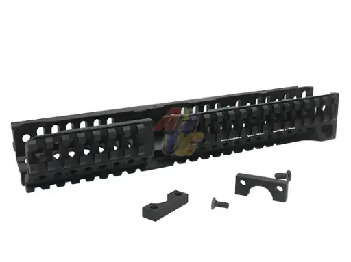 [5KU-228-BK-C] 5KU B30 Aluminum AK Long Lower Handguard for CYMA AK AEG