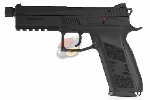 [KJ-GP-CZ-P09-TB-CO2] KJ Works CZ P-09 GBB with 14mm CCW Thread Barrel ( ASG Licensed/ Co2 Version )