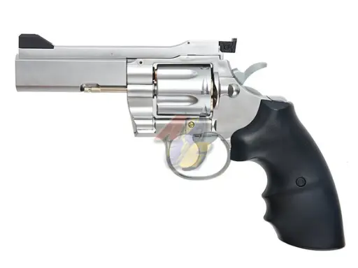 [TM-SP-137104] Tokyo Marui Python PPC Custom Spring Revolver ( 4 Inch/ Silver )