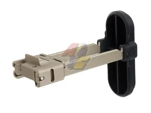 [AA-MP9-02-DE] Airsoft Artisan CNC Retractable Stock for KCS/ KWA MP9, TP9 Series GBB (Type B/ DE)