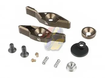 [5KU-296-FDE] 5KU Aluminium Ambi Selector for M4/ M16 Series AEG (FDE)