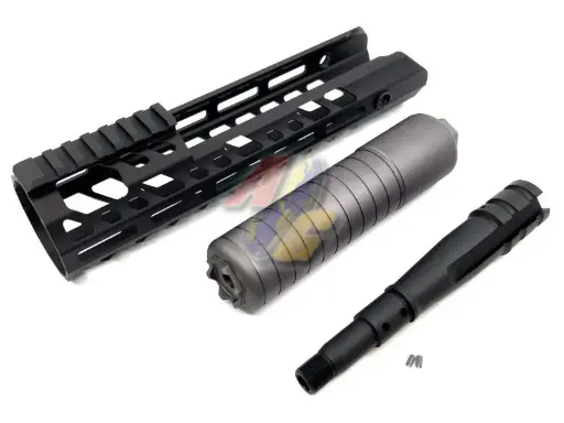 [AA-MCX-07-BK] Airsoft Artisan 10" SUR300 Handguard Set for Cybergun SIG SAUER MCX Legacy (Black)