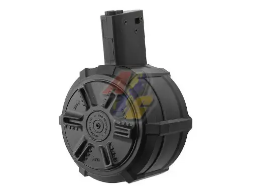 [GG-08-170] G&G 2300 Rounds Auto Winding Drum Magazine for M4/ M16 Series AEG